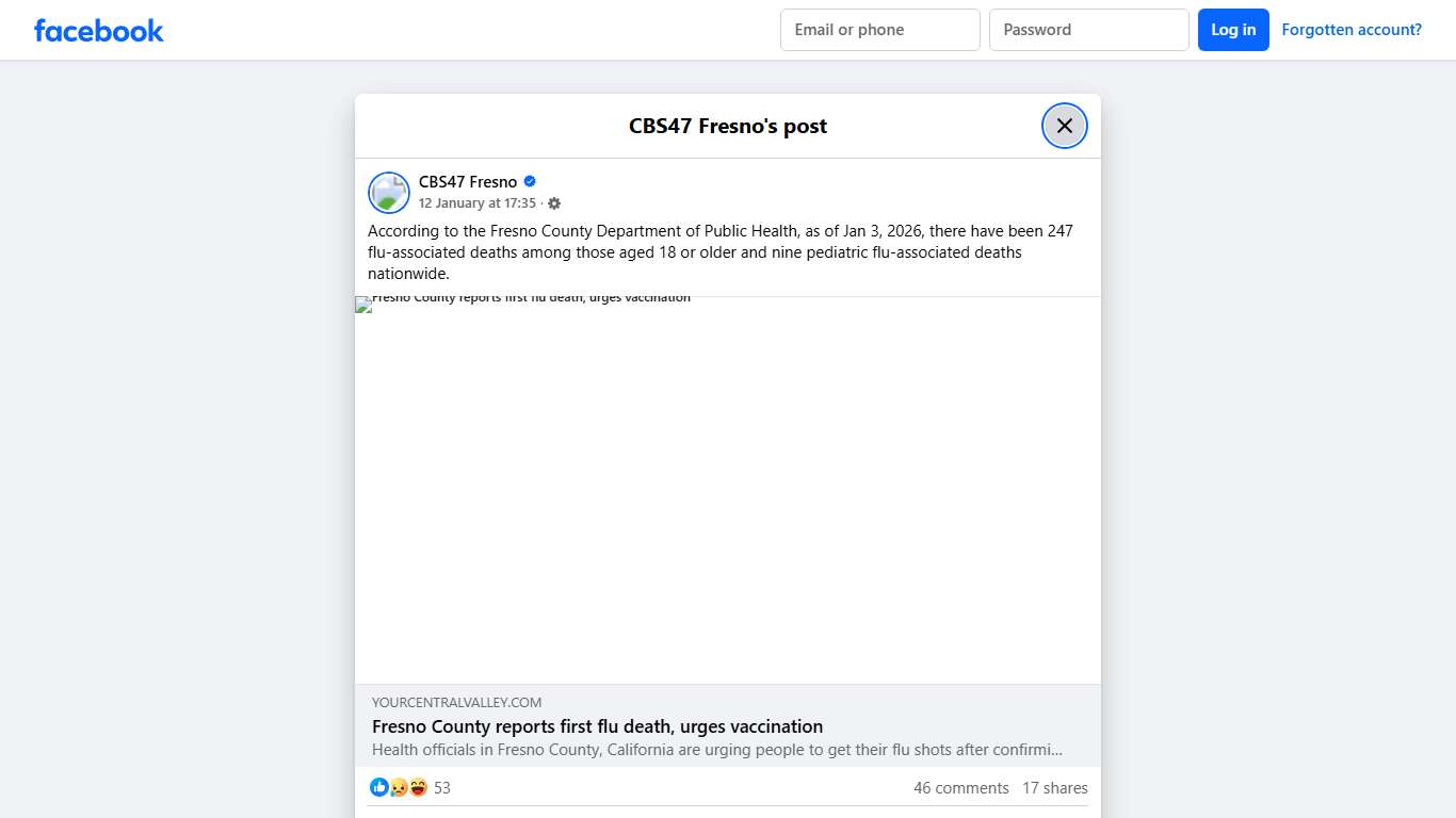CBS47 Fresno - According to the Fresno County Department... | Facebook